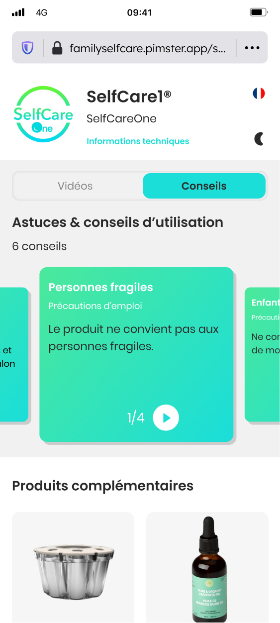 2 Home page - Conseils 2